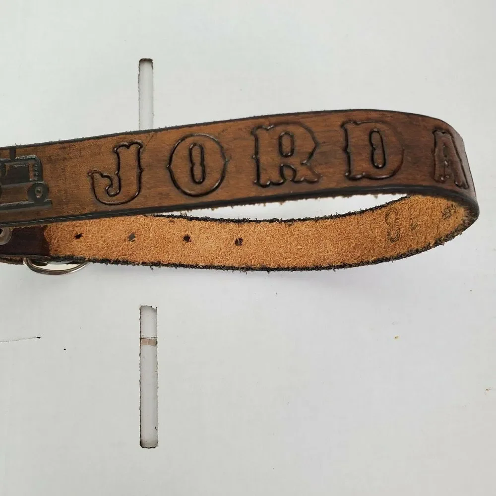 Jordan Tooled Leather Western Belt 18